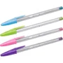 BIC Cristal Fun Bolígrafos de Punta Ancha 1,6 mm Colores Surtidos, Pack de 10